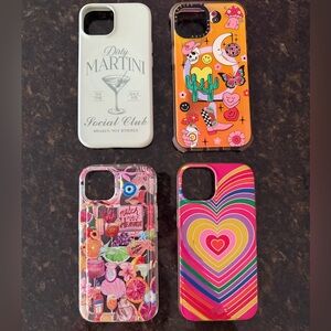 🩷🧡Apple iPhone 13 & 14 Colorful MagSafe Phone Case Set💛🩵